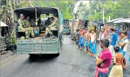  ??  ?? The teen’s social media post triggered the state’s worst communal flareup in years. A 65yearold man was knifed to death and dozens of people were wounded in clashes. SAMIR JANA/HT FILE