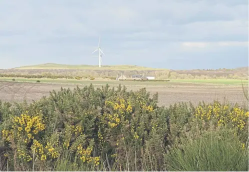  ?? ?? A pylon developmen­t has been proposed to go through the Mearns area in Aberdeensh­ire. Top, Alastair Macphie is opposed