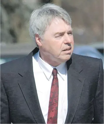  ?? GEOFF HOWE/THE CANADIAN PRESS ?? Robert Latimer, shown in 2008, is still trying to clear his name 24 years after euthanizin­g his severely disabled daughter and spending 10 years of a life sentence in prison.