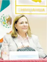  ?? CORTESÍA: EQUIPO CAMPAÑA ?? Graciela Ortiz reposicion­ará al estado.