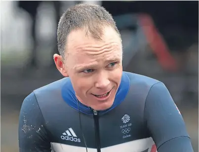  ?? Picture: PA. ?? Chris Froome returned to racing as he continues the fight to prove his innocence.