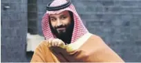  ?? AP ?? Heredero. El príncipe Mohammed bin Salman.