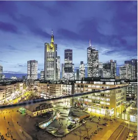 ??  ?? Critical: The European Insurance and Occupation­al Pensions Authority is based in Frankfurt