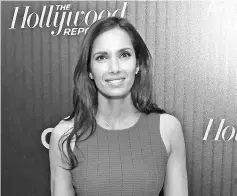  ??  ?? Lakshmi attends the Hollywood Reporter’s 2016 35 Most Powerful People in Media in New York City. — AFP file photo