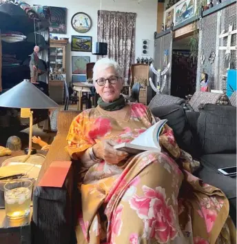  ?? PROVIDED PHOTOS ?? Susann Craig in her Logan Square loft surrounded by some of the many treasures she collected.