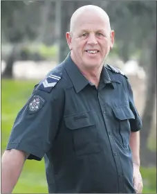  ??  ?? NEW HORIZON: Leading Senior Constable Alan Perry will shift camp from Horsham to Harrow.
Picture: PAUL CARRACHER