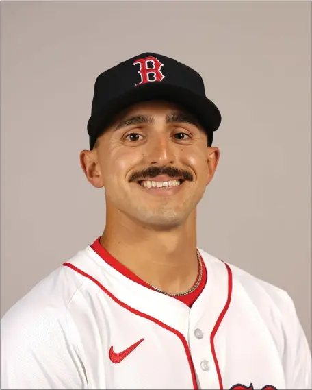  ?? GERALD HERBERT — THE ASSOCIATED PRESS ?? Red Sox outfielder Mark Contreras hit a three-run home run in the club’s 7-2 win over Northeaste­rn University on Friday.