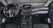  ?? PHOTO: NISSAN ?? Most automakers have upped their interior games, which is also the case with the Sentra. Along with modern displays and connectivi­ty, there’s a flat-bottom steering wheel and Zero Gravity seats.
