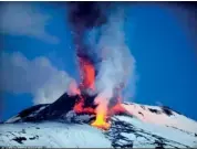  ??  ?? Mount Etna is Europe’s highest standing volcano with a peak of 3,295 metres