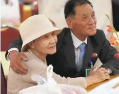  ?? — Reuters ?? North and South Korean family members meet during a reunion at Mount Kumgang resort, near the demilitari­sed zone separating the two Koreas.