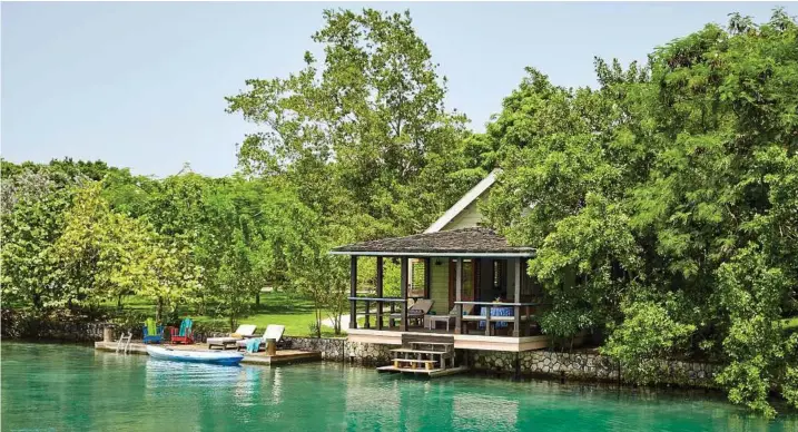  ?? New York Times ?? Summer is considered low season, but hotels across the Caribbean — like the GoldenEye resort in Jamaica — are offering special packages and a serene atmosphere.