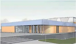  ??  ?? PLANTEGNIN­GER: Der gamle Lunde ungdomssko­le ligger skal det bygges ny idrettshal­l til Lunde barneskole.