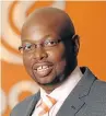  ??  ?? TAKING STRAIN: Ubank CEO Luthando Vutula