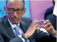  ??  ?? Le président rwandais Paul Kagame.