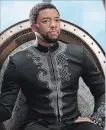  ?? MATT KENNEDY DISNEY ?? Chadwick Boseman is the Black Panther.