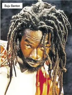  ??  ?? Buju Banton