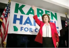  ?? Foto: AFP/Jessica McGowan ?? Karen Handel – die Siegerin in Georgia