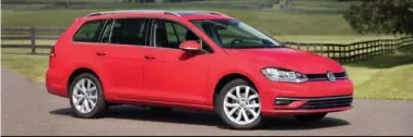  ?? (Volkswagen/TNS) ?? Volkswagen’s 2018 Golf SportWagen is a beautifull­y designed, nimble, fun-to-drive vehicle with lots of space, versatilit­y, comfort, and performanc­e.