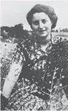  ??  ?? HANNA SZENES at Kibbutz Sdot Yam in 1939.