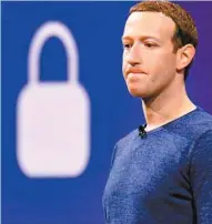  ?? JOSH EDELSON AGENCE FRANCE-PRESSE ?? Mark Zuckerberg a expliqué que les investisse­ments en sécurité auront des conséquenc­es sur la rentabilit­é de l’entreprise.