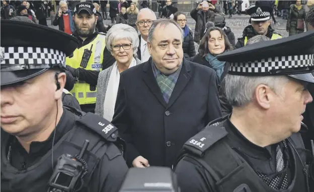  ??  ?? 0 Former Scottish first minister Alex Salmond was the subject of complaints