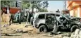  ??  ?? A suicide bomber killing 12 attacked foreign military forces in northern Afghanista­n on Wednesday