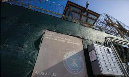  ?? ?? The control tower of Camp VI detention facility is seen in Guantánamo Bay in April 2019. Photograph: Alex Brandon/AP