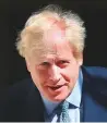  ??  ?? ■ Boris Johnson