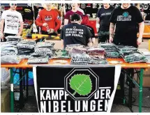  ??  ?? „Kampf der Nibelungen“– eines der rechtsextr­emen Tourniere