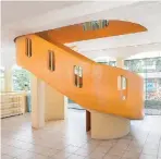  ??  ?? Fun staircase: At St. Bridget’s Convent Montessori