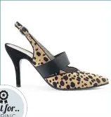  ??  ?? Slingbacks, £85 @ Sosandar