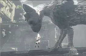  ??  ?? The last guardian verá la luz en el 2016, según su autor