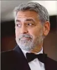  ??  ?? Clooney