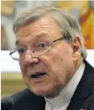  ?? AFP ?? El cardenal australian­o George Pell, en foto de marzo, 2015.