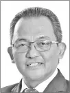  ??  ?? Datuk Ir Ahmad ‘Asri Abdul Hamid