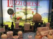  ??  ?? The North Haven-based Liuzzi Cheese exhibit.