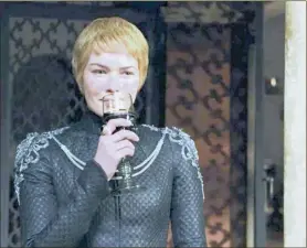  ??  ?? Fearful power harnessed by Cersei Lannister.