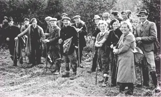  ??  ?? “In the great hare drives, when more than 10,000 were bagged, some 100 beaters were employed”