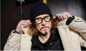  ??  ?? ‘All his bad luck, self-sabotage and radical candour is delivered in an eloquent, matter-offact tone’ ... Mark Lanegan. Photograph: David Levene/The Guardian