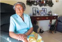  ?? AP FILE PHOTO BY PHELAN M. EBENHACK ?? Recy Taylor sits in her Winter Haven, Fla., home in 2010.