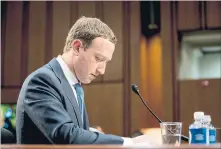  ?? ANDREW HARNIK/ASSOCIATED PRESS ?? An Australian regulator’s report calling for measures to curb the influence of Facebook and Google in news and advertisin­g broadens the internatio­nal challenges such tech firms face.