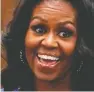  ??  ?? Michelle Obama