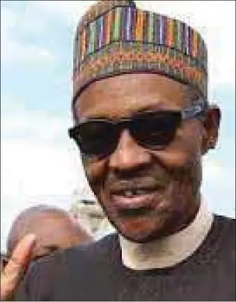  ??  ?? President Muhammadu Buhari