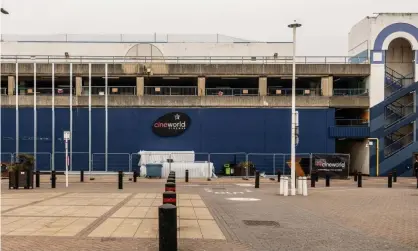  ??  ?? Cineworld in Brighton, currently closed due to the coronaviru­s outbreak. Photograph: Jon Santa Cruz/Rex/Shuttersto­ck