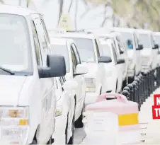  ?? Archivo ?? NO HAY
TURISMO Los taxistas dicen que están ganando un promedio de $25 por día.