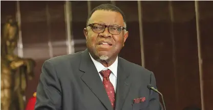 Namibia mourns President Hage Geingob - PressReader