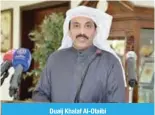  ??  ?? Duaij Khalaf Al-Otaibi