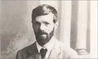  ?? COURTESY IMAGE ?? The staging of D. H. Lawrence’s play ‘Altitude’ at the TCA is one of several celebratio­ns this weekend to commemorat­e his 1922 arrival in Taos at age 37.