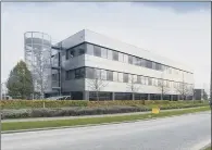  ??  ?? DEVELOPMEN­T: Two office buildings at Thorpe Park in Leeds have been sold to a charitable trust for a combined price of £12.1m.