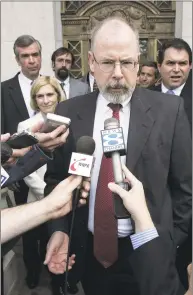  ?? Bob Child / Associated Press ?? John Durham, the U.S. attorney in Connecticu­t, will examining the origins of the Russia investigat­ion.